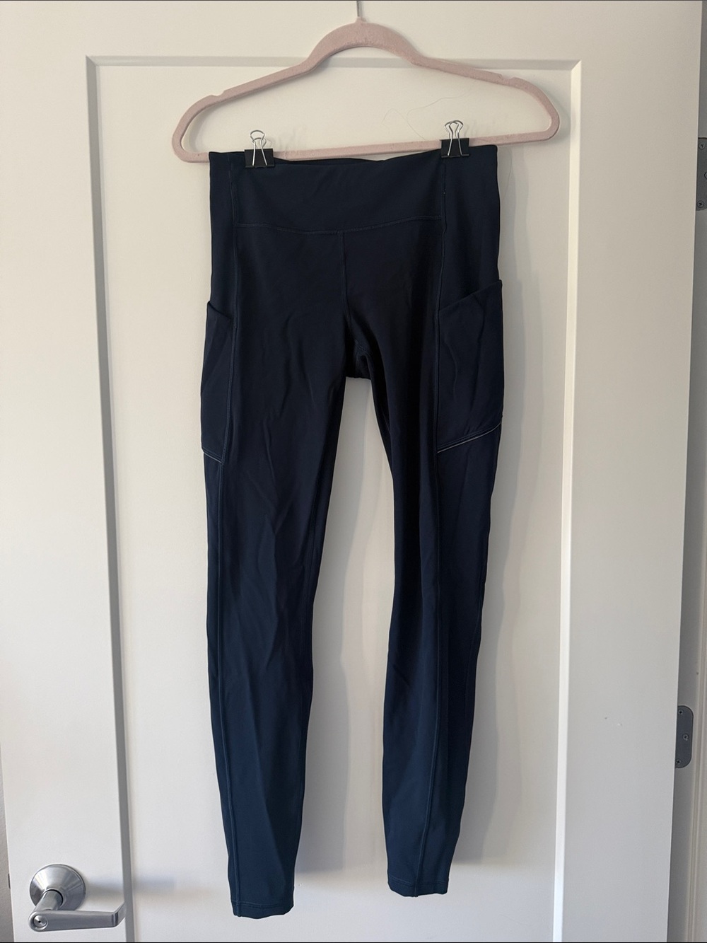 lululemon athletica Navy High-Rise Pocket Leggings
